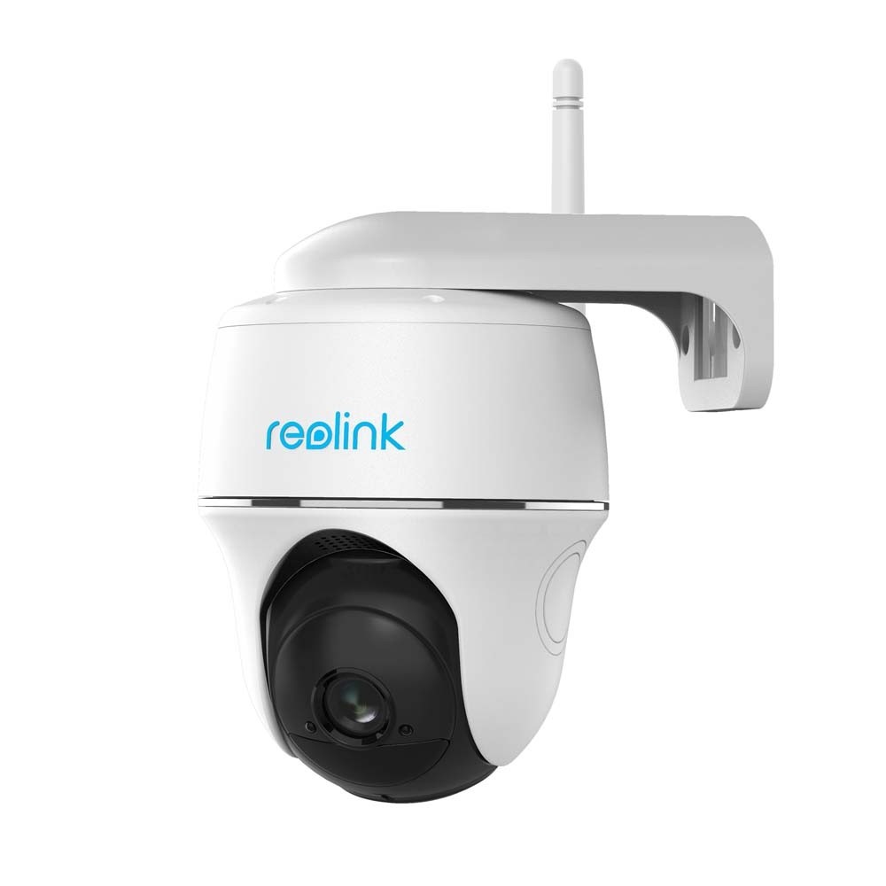 Reolink Argus PT Plus 100% drahtlose WLAN IP 4 MP Überwachungskamera mit  Akku, Schwenk- und Neigefunktion und intelligenter Personen- und  Fahrzeugerkennung, inkl. 64 GB MicroSD-Karte 6975253980444