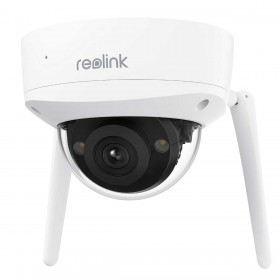 Reolink W437 vandalismusgeschützte 4K 8 MP Dualband-WLAN Überwachungskamera mit 5-fach optischem Zoom 