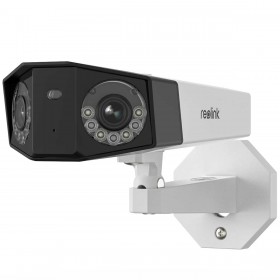 Reolink Duo 3 PoE - Intelligente 16 MP Überwachungskamera mit zwei Objektiven und 180°- Panoramablick