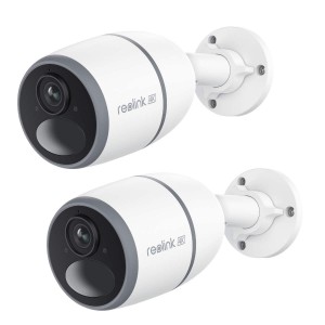 2x Reolink Go Series G340 4G LTE 4K 8 MP Ultra HD batteriebetriebene Überwachungskamera