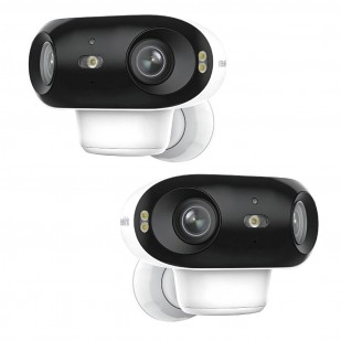 2x Reolink Argus Series B740X Dual-Objektiv WLAN Überwachungskamera Set