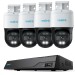 Reolink NVS8 8-Kanal Netzwerkrekorder inkl. 2TB und 4x Reolink P830 8 MP Überwachungskamera