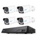 Reolink NVS8 8-Kanal Netzwerkrekorder inkl. 2TB und 4x Reolink P430 Smarte 4K UHD PoE Überwachungskamera mit optischem 5X-Zoom