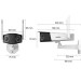 2x Reolink Duo Series W730 Intelligente 4K WLAN Überwachungskamera mit Wi-Fi 6 und zwei Objektiven & 1x Reolink Hub 1 Sicherheitszentrale - Komplettset  für Videoüberwachung