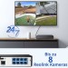Reolink NVS8 8-Kanal Netzwerkrekorder inkl. 2TB und 4x Reolink P830 8 MP Überwachungskamera