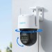 Reolink Trackmix Series W760 intelligente 4K Dualband-WLAN PTZ Überwachungskamera mit zwei Objektiven, Autozoom und Verfolgung 
