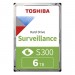 6 TB Festplatte Toshiba S300 für Überwachungssysteme